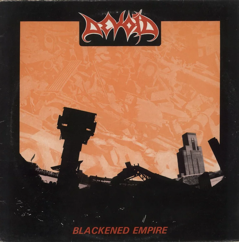 Devoid Blackened Empire - VG Sleeve UK Vinyl LP