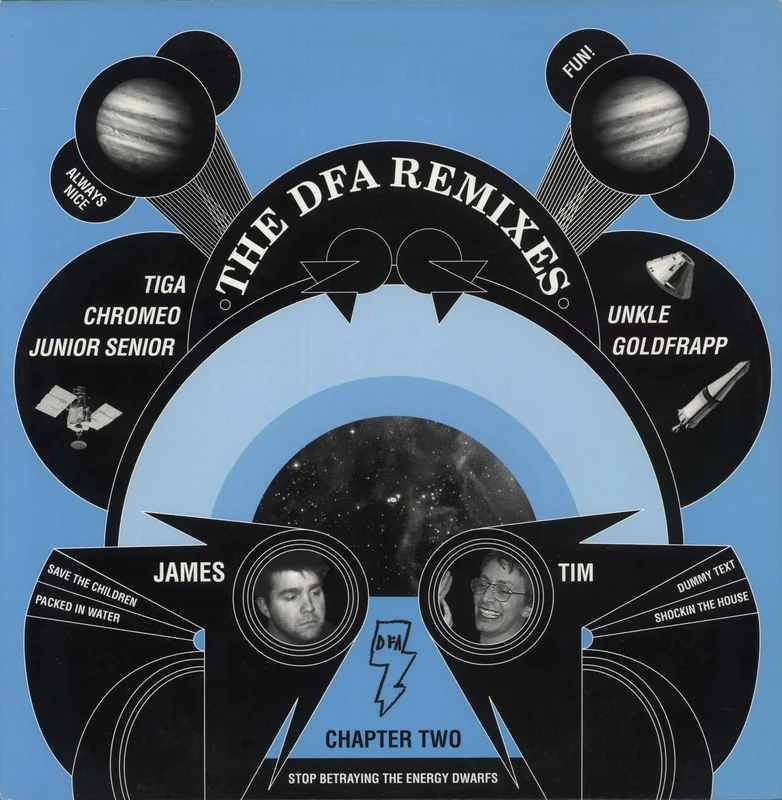 DFA The DFA Remixes Chapter Two UK 2-LP vinyl set