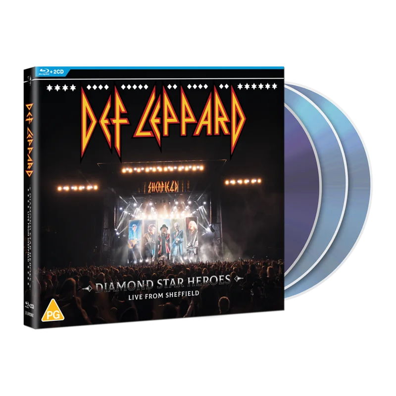 Diamond Star Heroes - Live From Sheffield: Blu-ray + 2CD