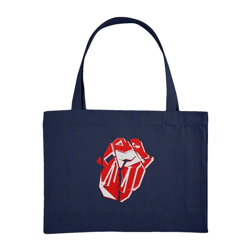 Diamond Tongue Tote Bag