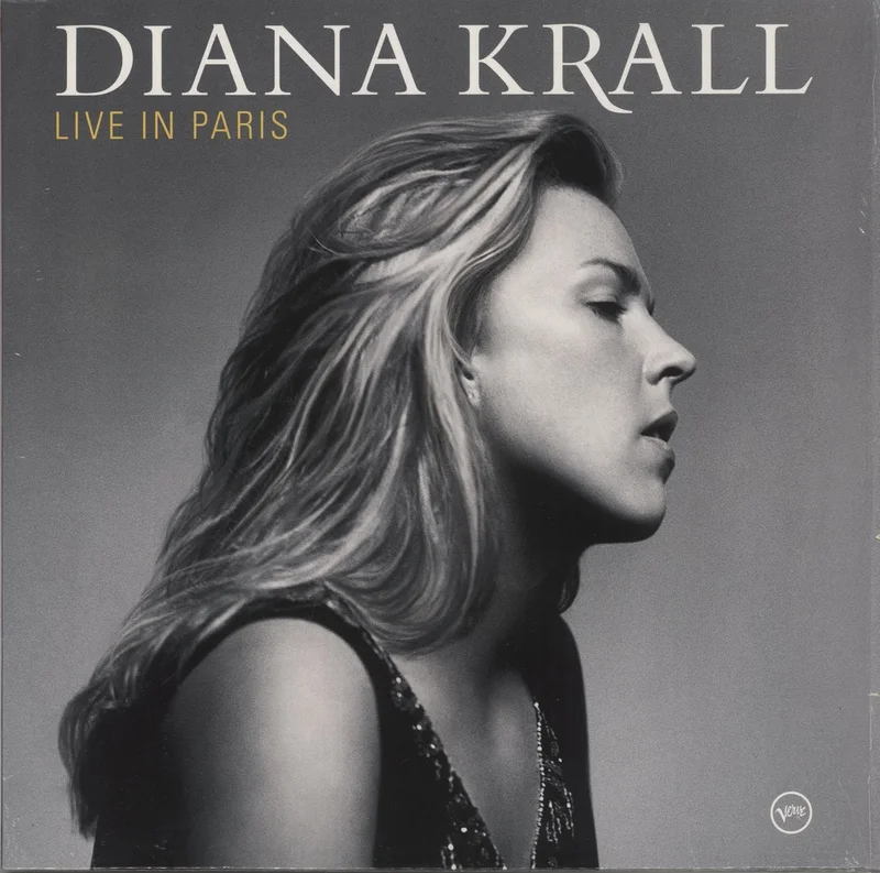 Diana Krall Live In Paris - VG UK 2-LP vinyl set