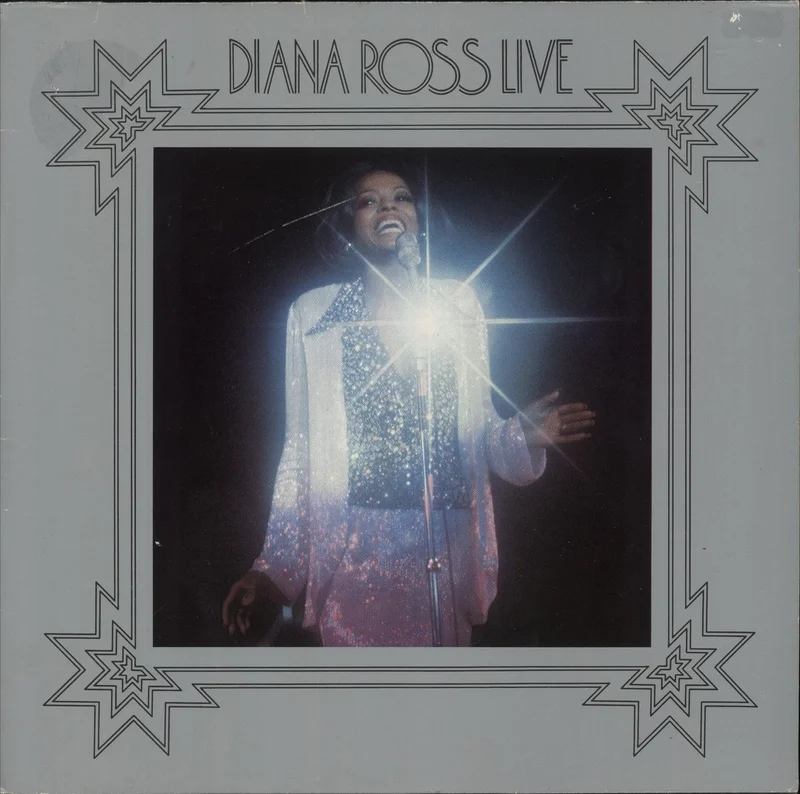 Diana Ross Live - EX German Vinyl LP