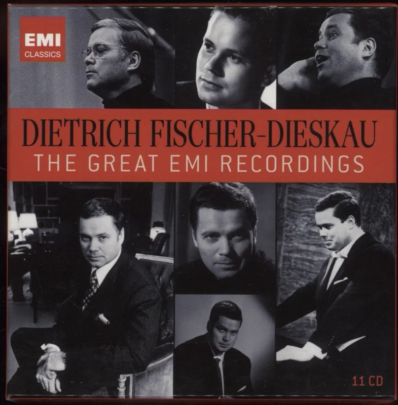 Dietrich Fischer-Dieskau The Great EMI Recordings UK Cd album box set