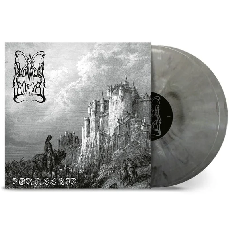 Dimmu Borgir For All Tid - Silver with White & Black Marble Vinyl - Sealed UK 2-LP vinyl set