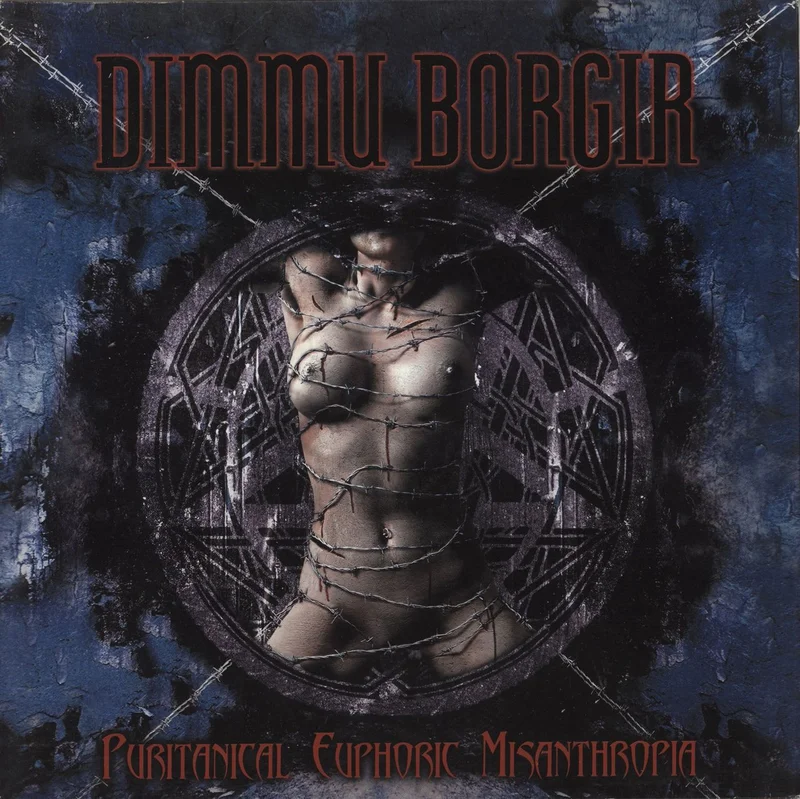 Dimmu Borgir Puritanical Euphoric Misanthropia - Purple Vinyl - 1st German 2-LP vinyl set