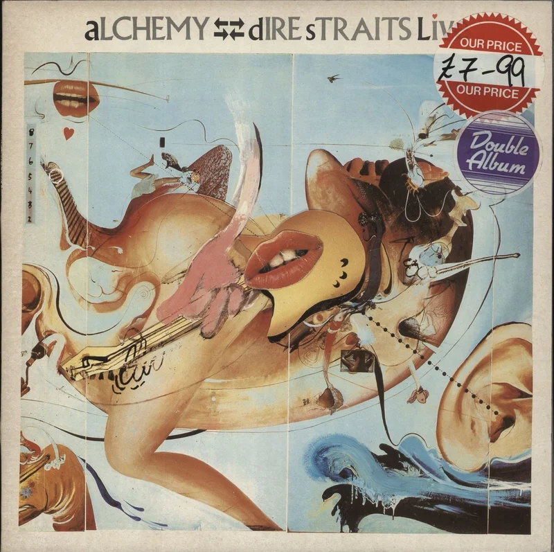 Dire Straits Alchemy Live - EX UK 2-LP vinyl set