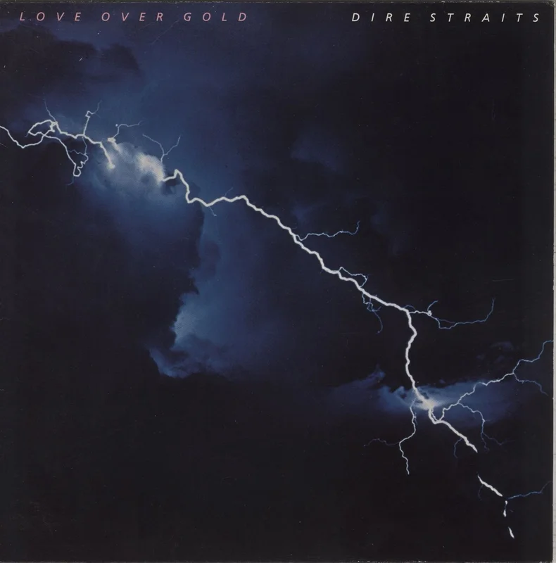 Dire Straits Love Over Gold - Spaceship Dutch Vinyl LP