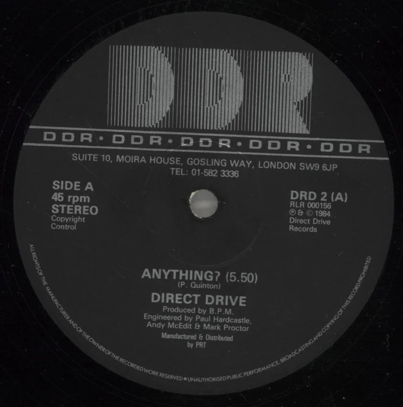 Direct Drive Anything? UK 12" vinyl