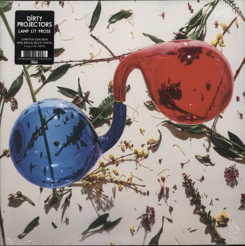 Dirty Projectors Lamp Lit Prose - 180 Gram Red & Blue Vinyl - Sealed US Vinyl LP