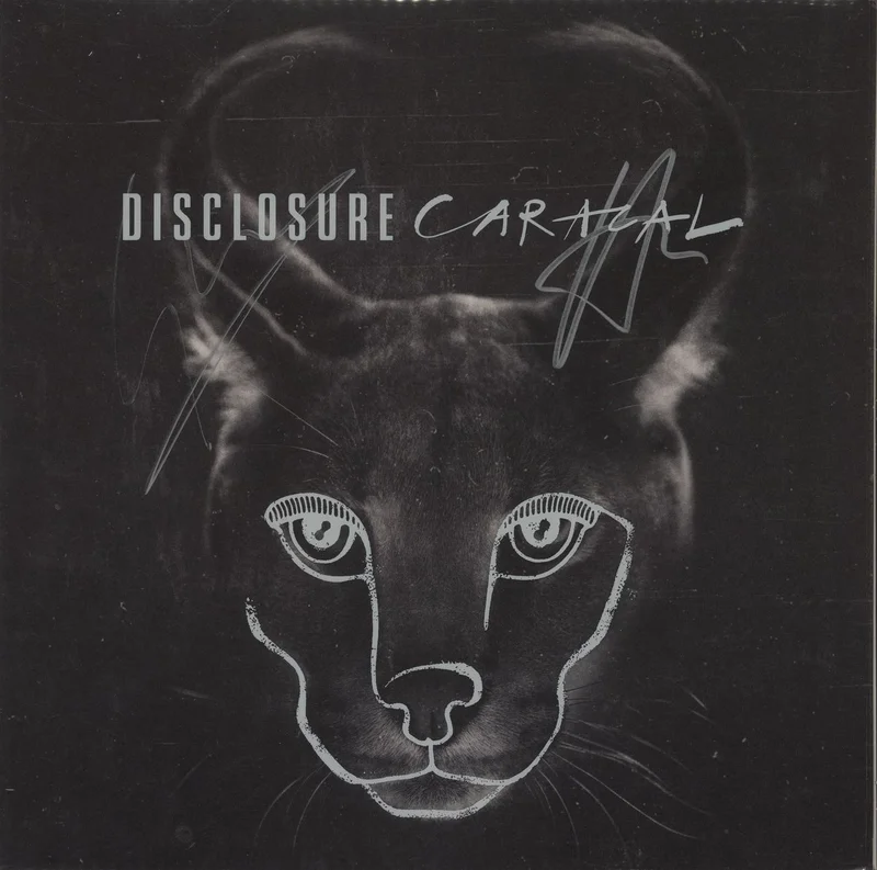Disclosure Caracal - 1st - Autographed UK 2-LP vinyl set