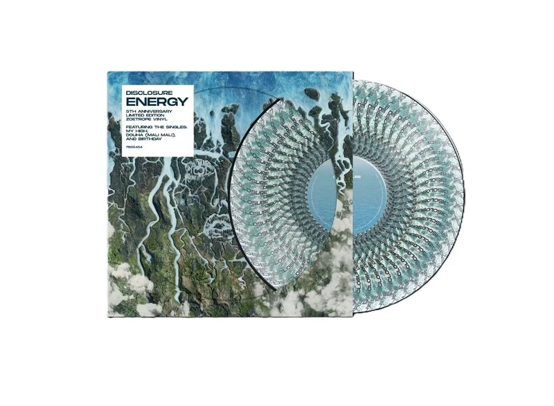 Disclosure Energy - 5th Anniversary Zoetrope Edition - Sealed UK Picture disc LP