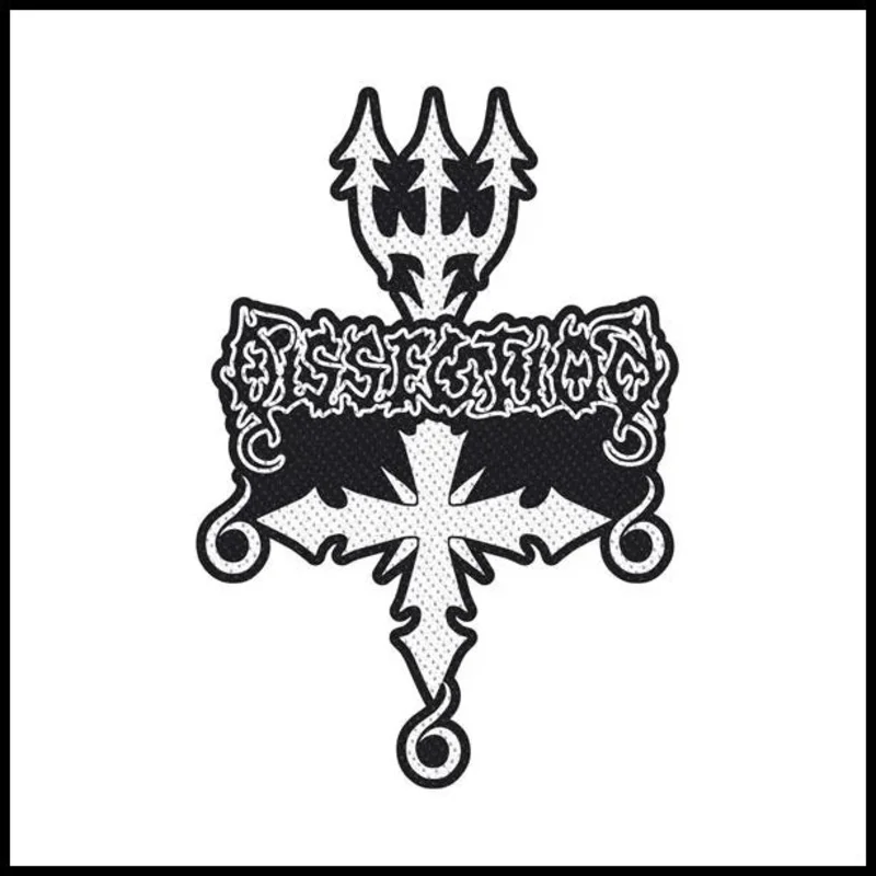 DISSECTION: official shaped LOGO patch