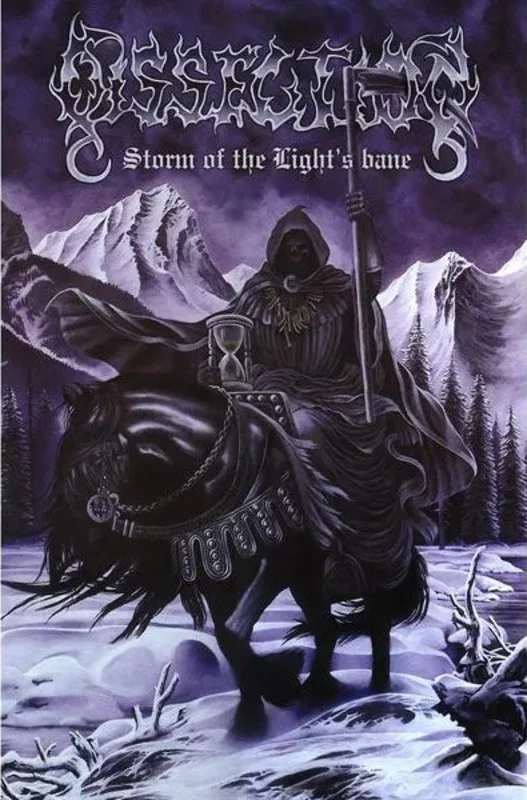 DISSECTION: official STORM OF THE LIGHTS BANE large flag / textile poster