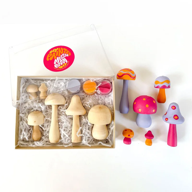 DIY Mushroom Painting Kit (10+ Yrs) Vibrant