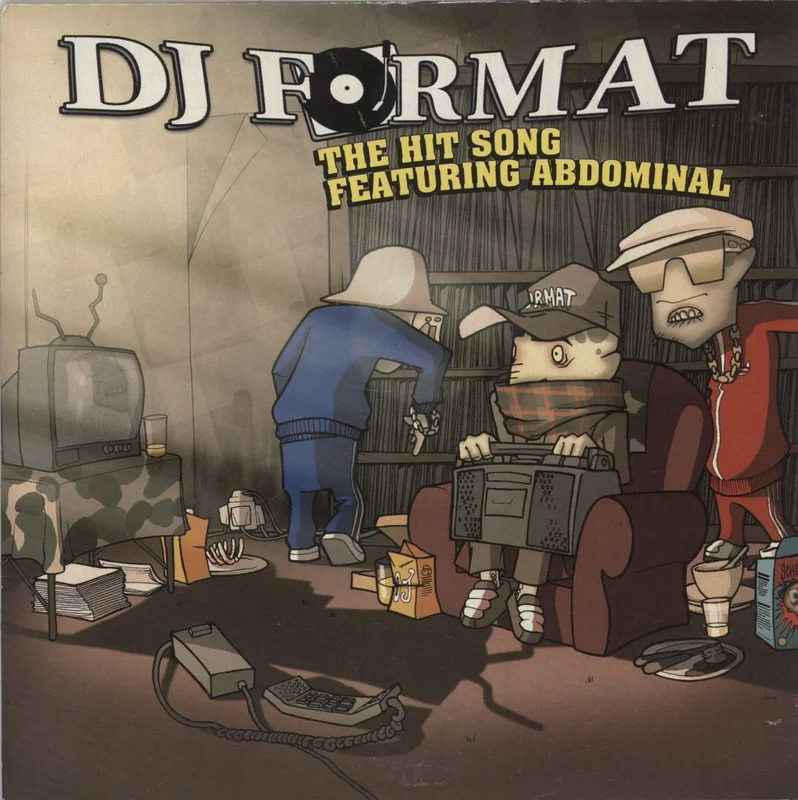 DJ Format The Hit Song UK 7" vinyl
