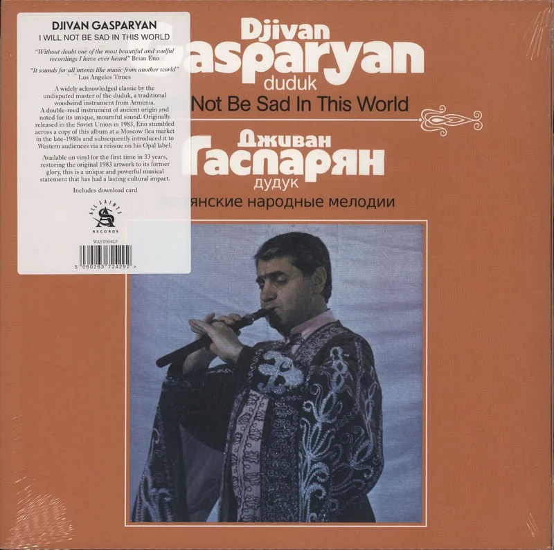 Djivan Gasparyan I Will Not Be Sad In This World - Sealed UK Vinyl LP