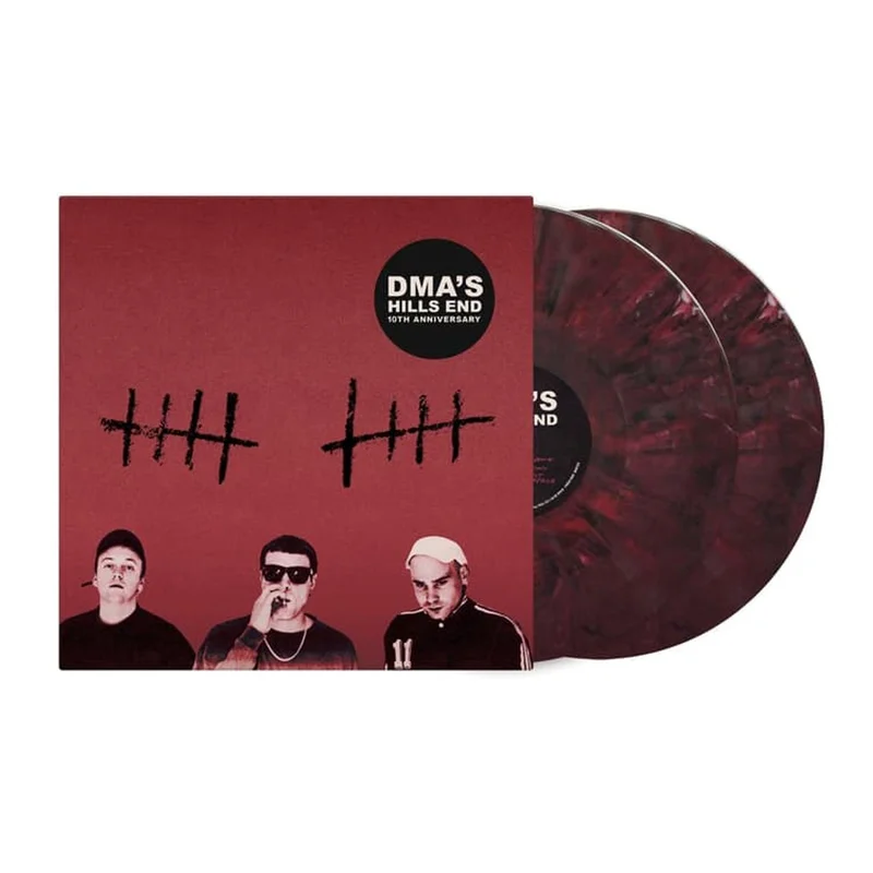 DMA's Hills End - 10th Anniversary Expanded Edition - Red Marble Vinyl - Sealed UK 2-LP vinyl set