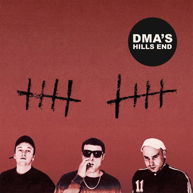 DMA's  Hills End (2xLP, 10th Anniversary, Red Black / White Marbled vinyl)