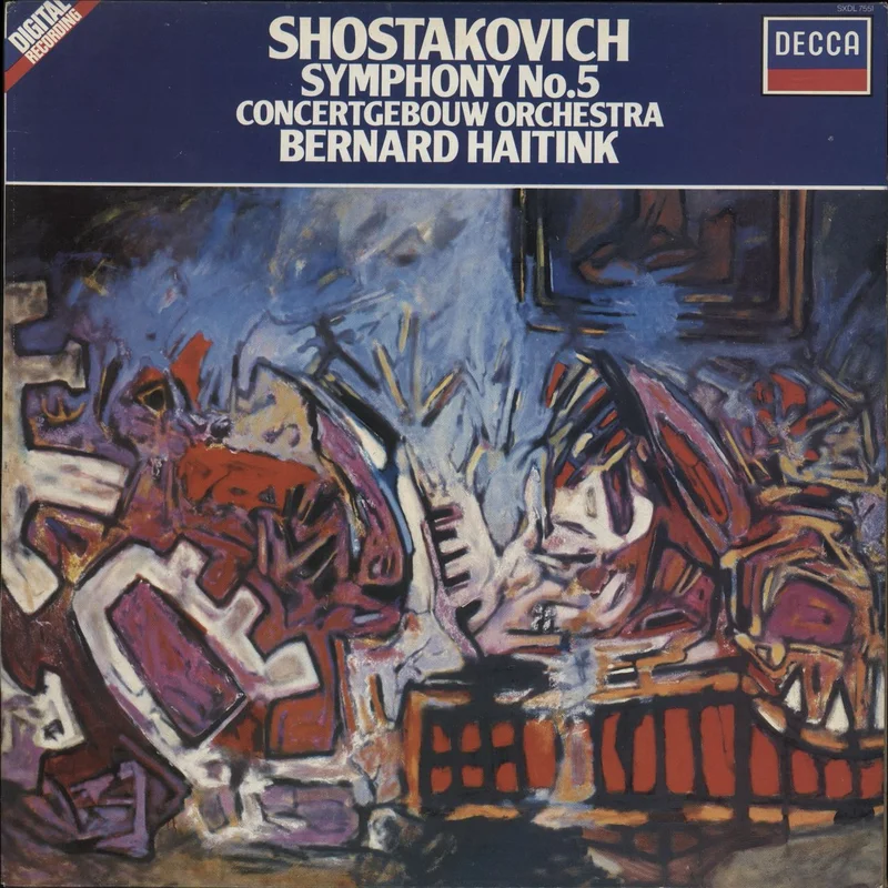 Dmitri Shostakovich Shostakovich: Symphony No.5 Dutch Vinyl LP