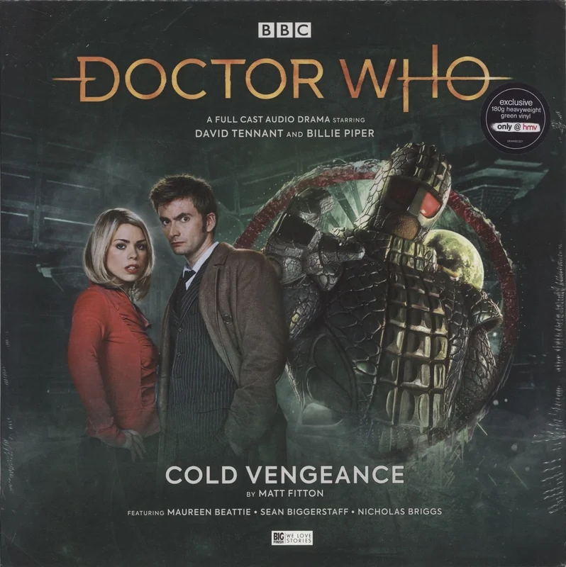 Doctor Who Cold Vengeance - 180gm Green vinyl - Sealed - EX Sleeve UK Vinyl LP