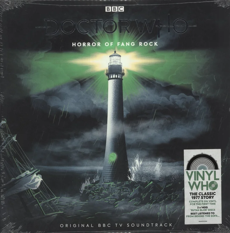 Doctor Who Horror Of Fang Rock - Rutan Blob Vinyl - VG Sleeve - Sealed UK 2-LP vinyl set