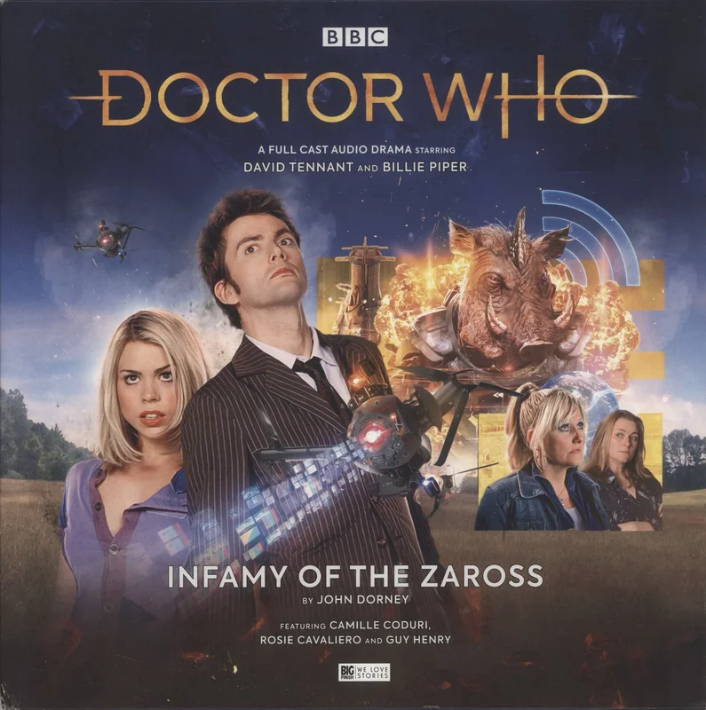 Doctor Who Infamy Of The Zaross - 180gram Yellow Vinyl UK Vinyl LP