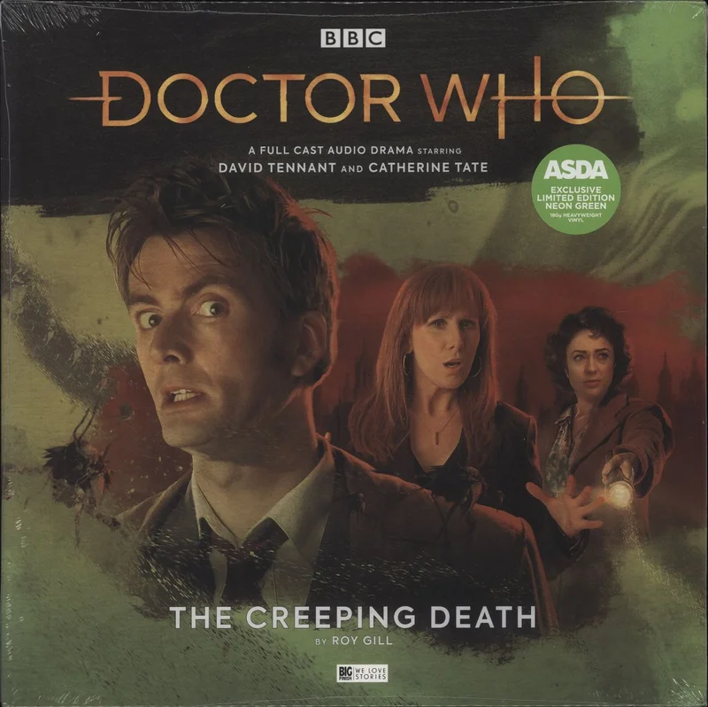 Doctor Who The Creeping Death - 180 Gram Neon Green Vinyl - Sealed UK Vinyl LP