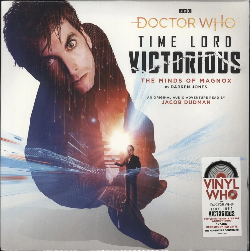 Doctor Who The Minds Of Magnox - Red & White Splatter Vinyl - Sealed UK Vinyl LP