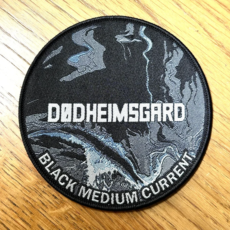 DODHEIMSGARD: official deluxe/limited BLACK MEDIUM CURRENT patch
