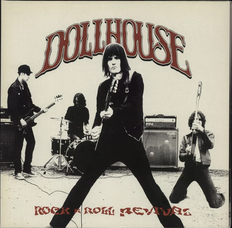 Dollhouse Rock N Roll Revival - White Vinyl Swedish Vinyl LP