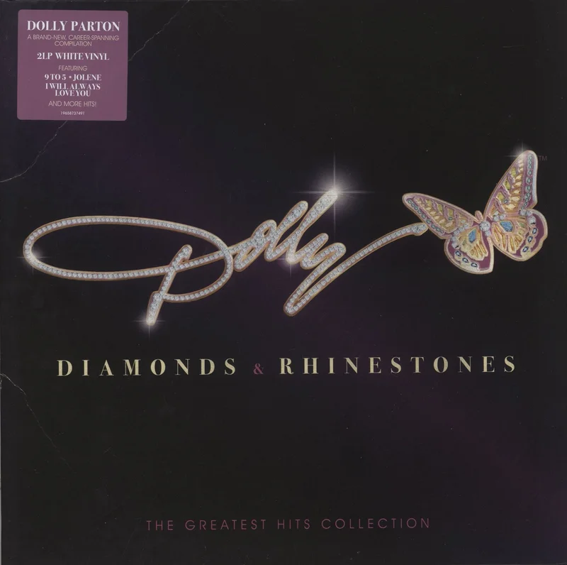 Dolly Parton Diamonds & Rhinestones - EX UK 2-LP vinyl set