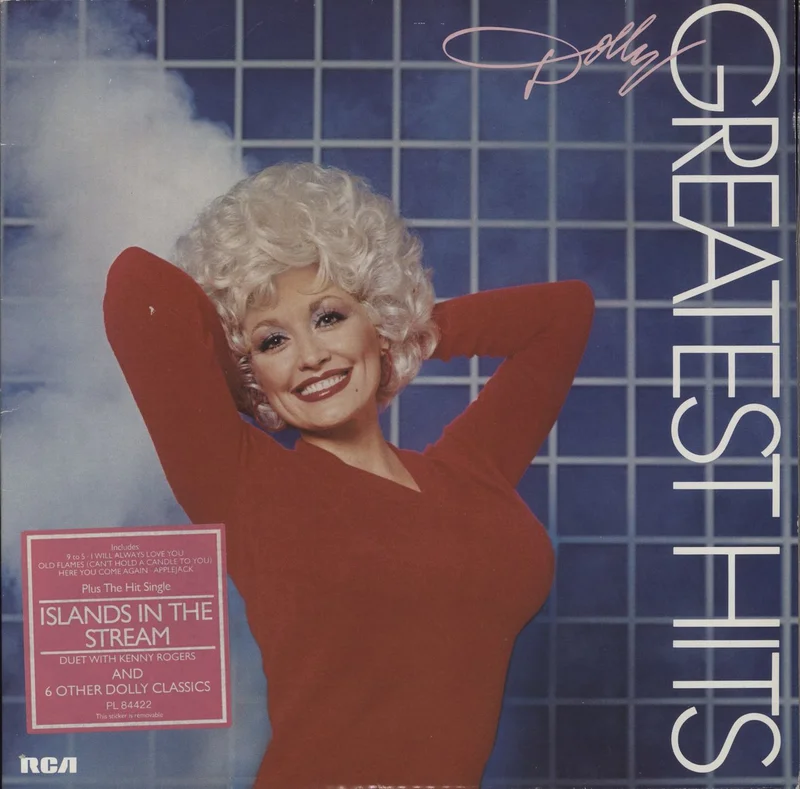 Dolly Parton Greatest Hits - Hype Stickered Sleeve UK Vinyl LP