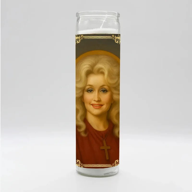 Dolly Parton Renaissance Prayer Candle