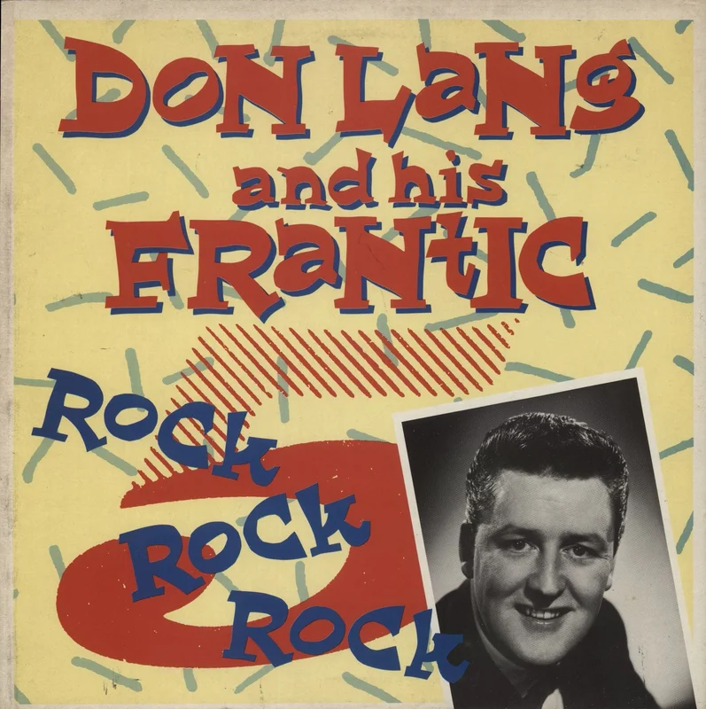 Don Lang Rock Rock Rock UK Vinyl LP