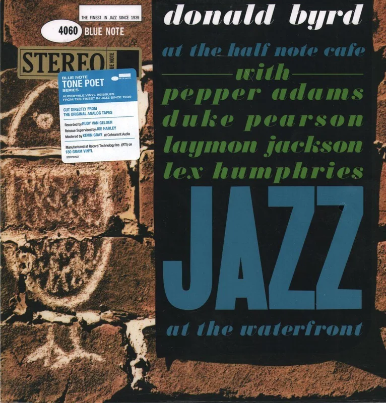 Donald Byrd  At The Half Note Cafe Volume 1 (Tone Poet Series)