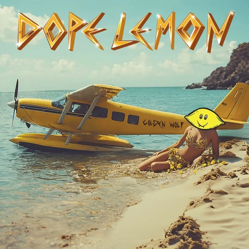 Dope Lemon Golden Wolf (Gold Marbe vinyl)
