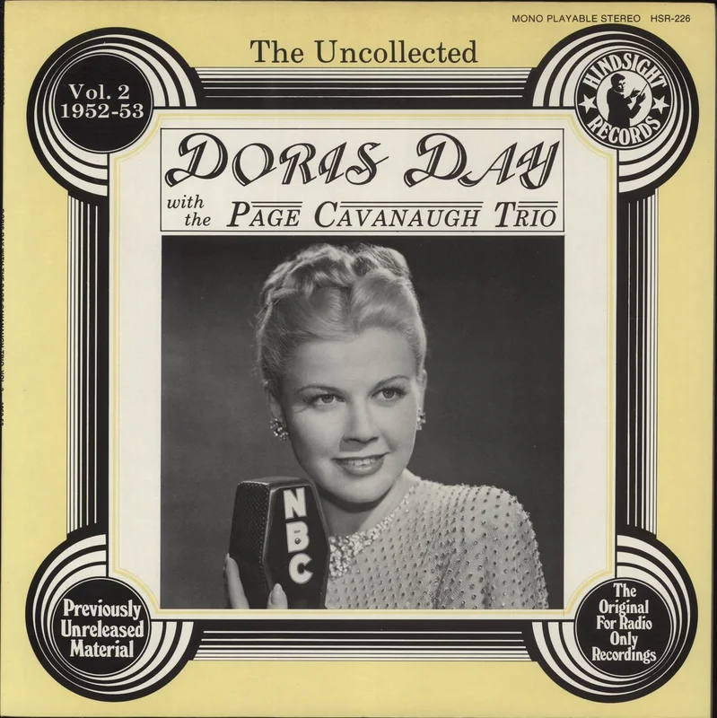 Doris Day With The Page Cavanaugh Trio US Vinyl LP