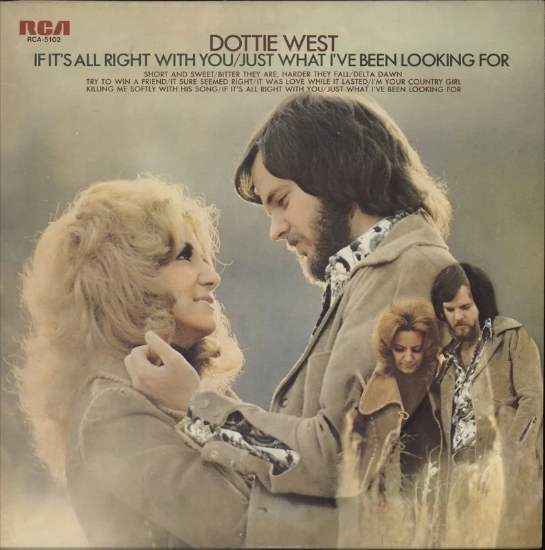 Dottie West If It's All Right With You/Just What I've Been Looking For Japanese Promo Vinyl LP