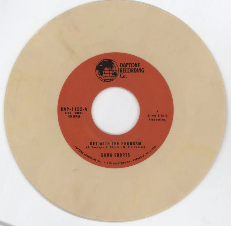 Doug Shorts Get With The Program - Random Color Vinyl - EX US 7" vinyl