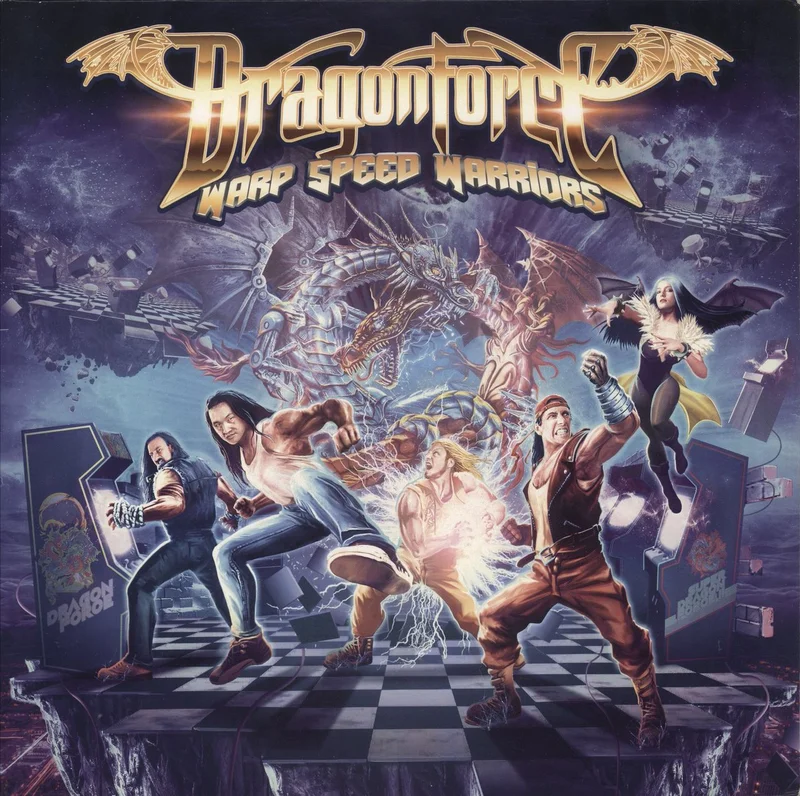 Dragonforce Warp Speed Warriors UK Vinyl LP