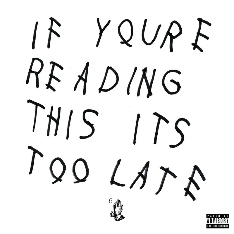 Drake If You're Reading This It's Too Late (2xLP)