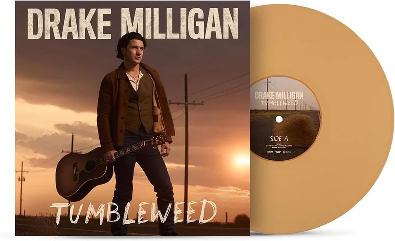 Drake Milligan Tumbleweed - Custard Coloured Vinyl - Sealed UK Vinyl LP