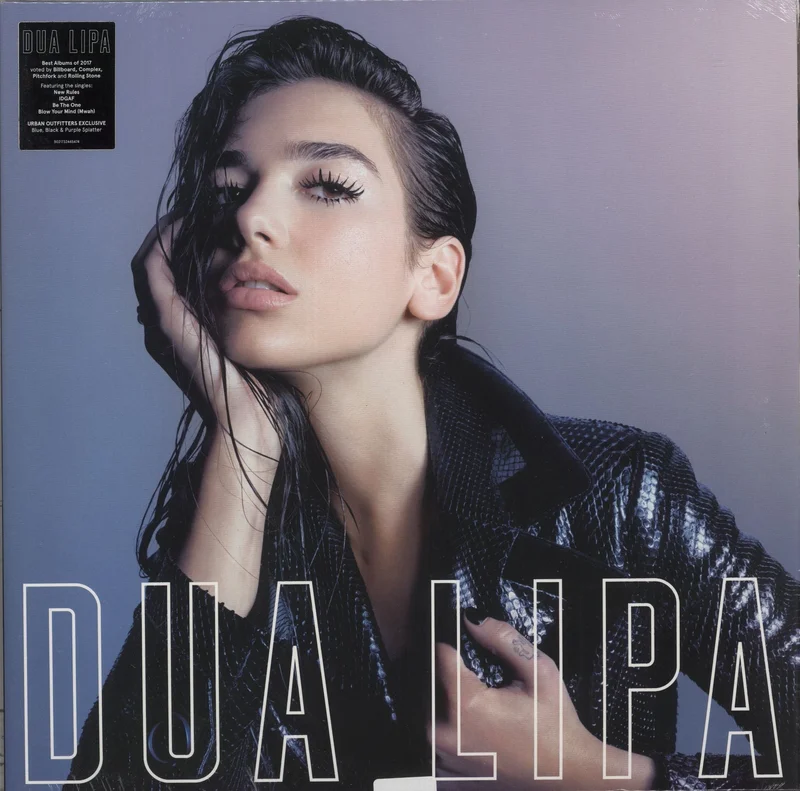 Dua Lipa Dua Lipa - Blue, Black & Purple Splatter Vinyl - Sealed US Vinyl LP