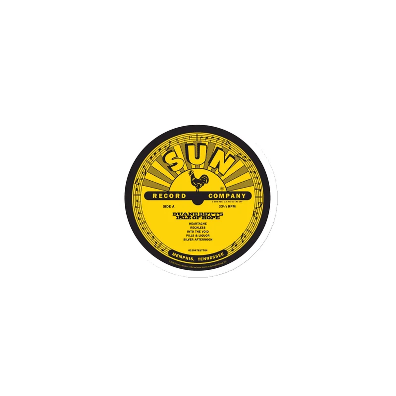 Duane Betts Isle Of Hope Sun Label Magnet