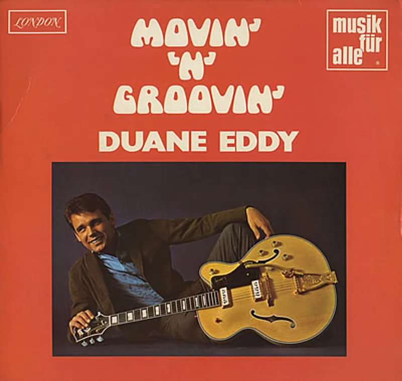 Duane Eddy Movin' 'n' Groovin' German Vinyl LP