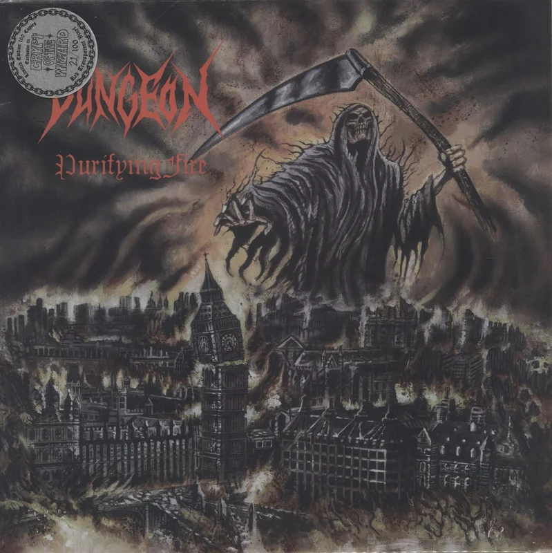 Dungeon Purifying Fire - Red Vinyl UK Vinyl LP