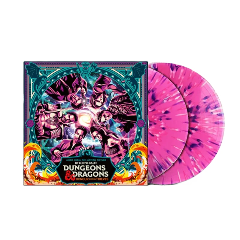Dungeons & Dragons - Honor Among Thieves (OST): Limited Signed Pink Splatter Vinyl LP