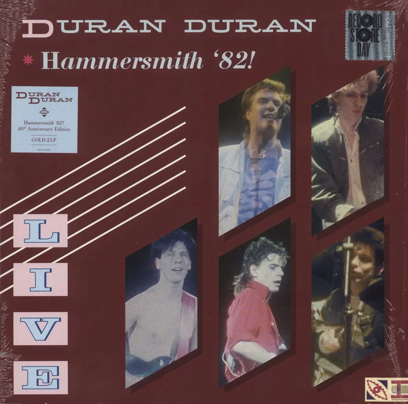 Duran Duran Hammersmith '82! - Gold Vinyl RSD Black Friday 2022 UK 2-LP vinyl set