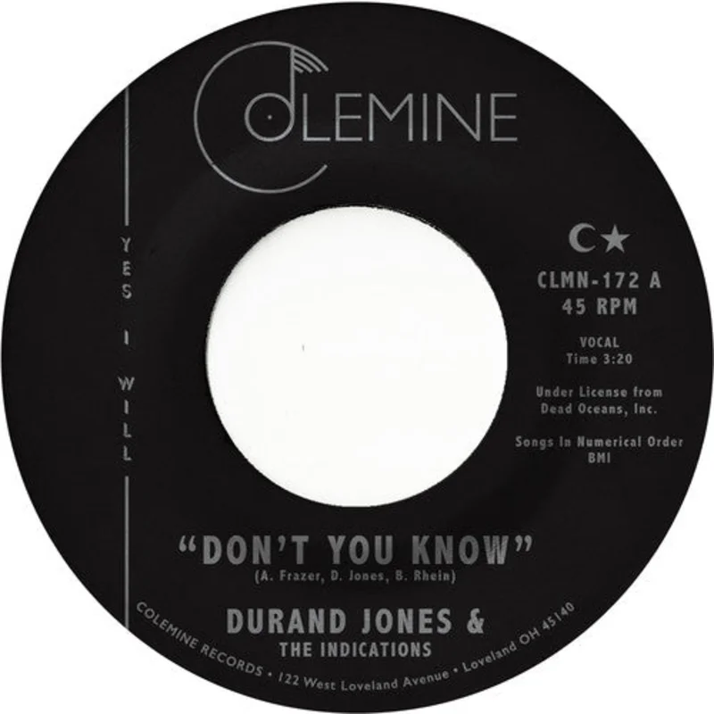 Durand Jones & The Indications - Don't You Know [Vinyl Single]
