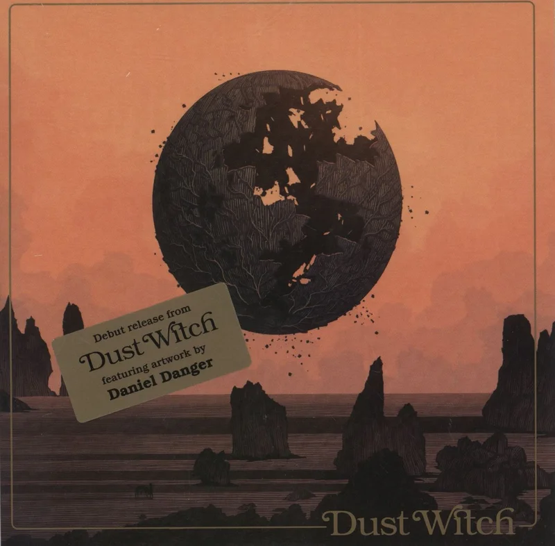 Dust Witch Mirage - Black & Orange Swirl Vinyl US 7" vinyl